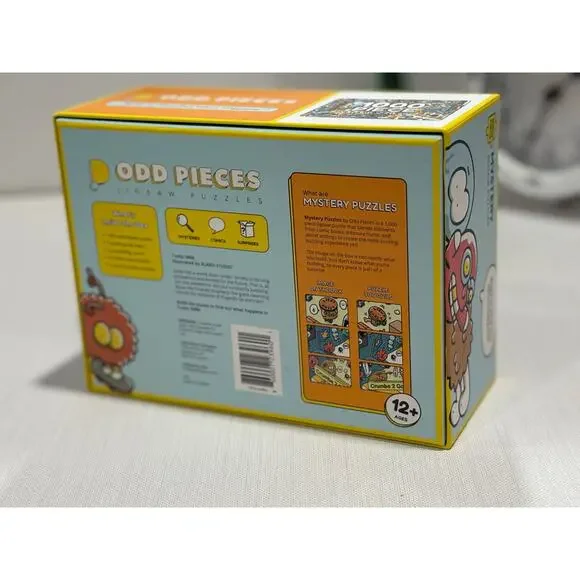 1000 piece Odd Pieces jigsaw puzzle Turbo 3000 by 3Land Studio mystery game - Picture 4 of 4